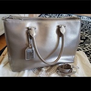 Lauren Ralph Lauren- Newbury Double Zip Satchel